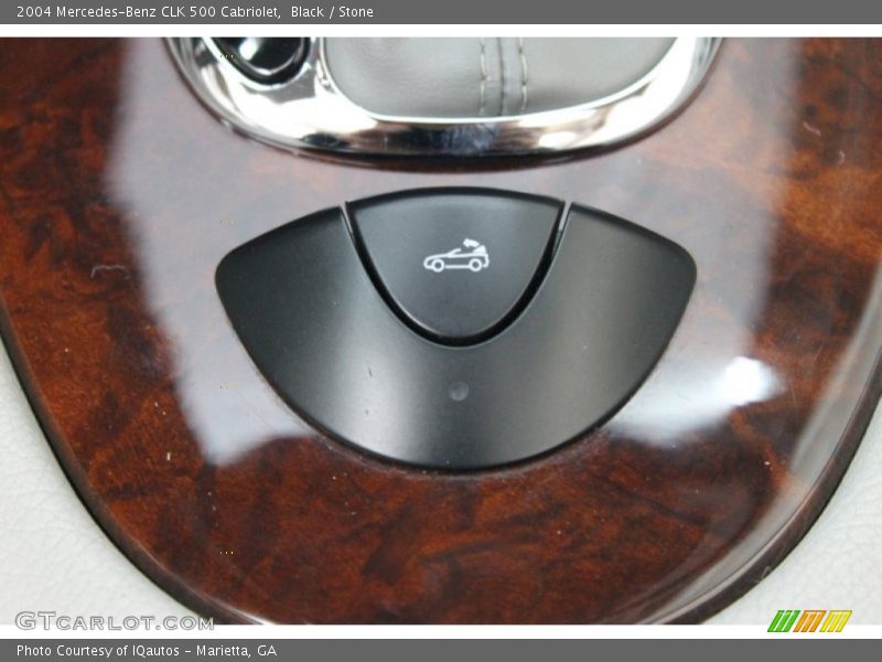 Black / Stone 2004 Mercedes-Benz CLK 500 Cabriolet