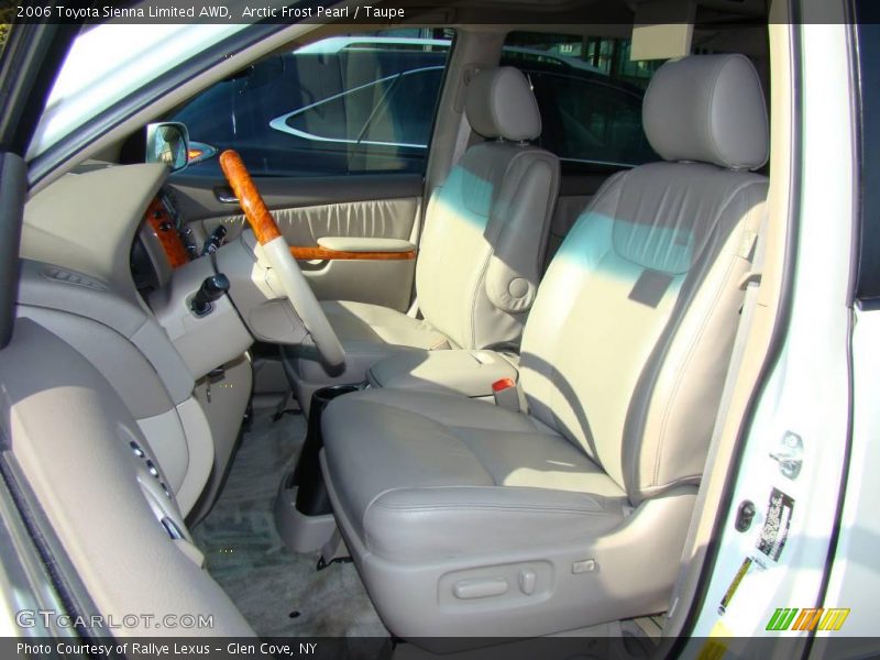 Arctic Frost Pearl / Taupe 2006 Toyota Sienna Limited AWD