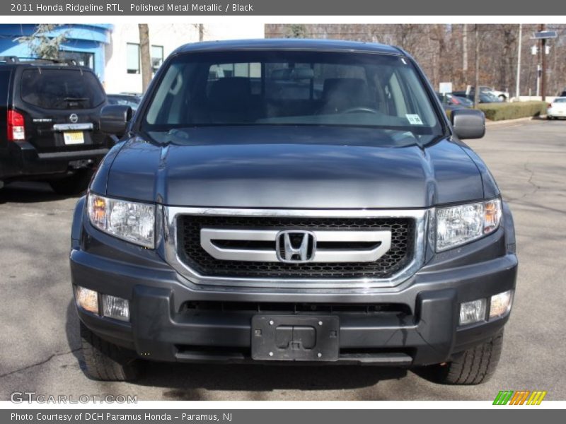 Polished Metal Metallic / Black 2011 Honda Ridgeline RTL