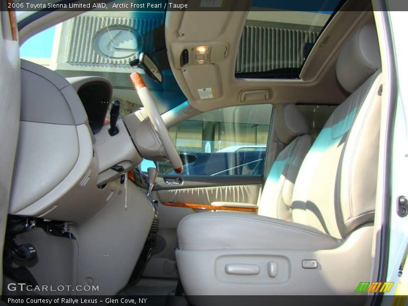 Arctic Frost Pearl / Taupe 2006 Toyota Sienna Limited AWD