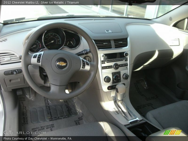 Silver Ice Metallic / Titanium 2012 Chevrolet Malibu LS