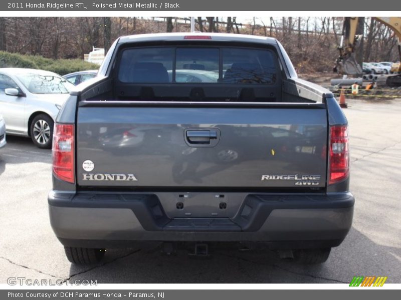 Polished Metal Metallic / Black 2011 Honda Ridgeline RTL