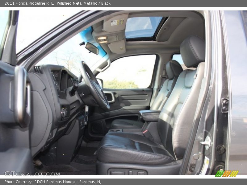 Polished Metal Metallic / Black 2011 Honda Ridgeline RTL