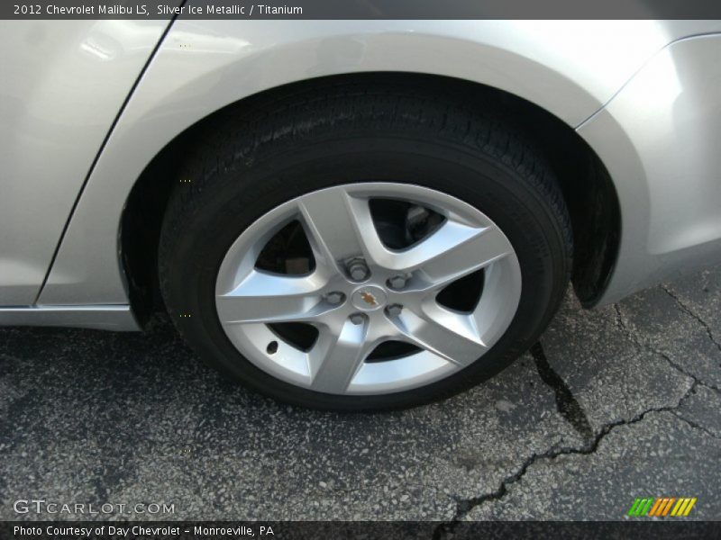 Silver Ice Metallic / Titanium 2012 Chevrolet Malibu LS