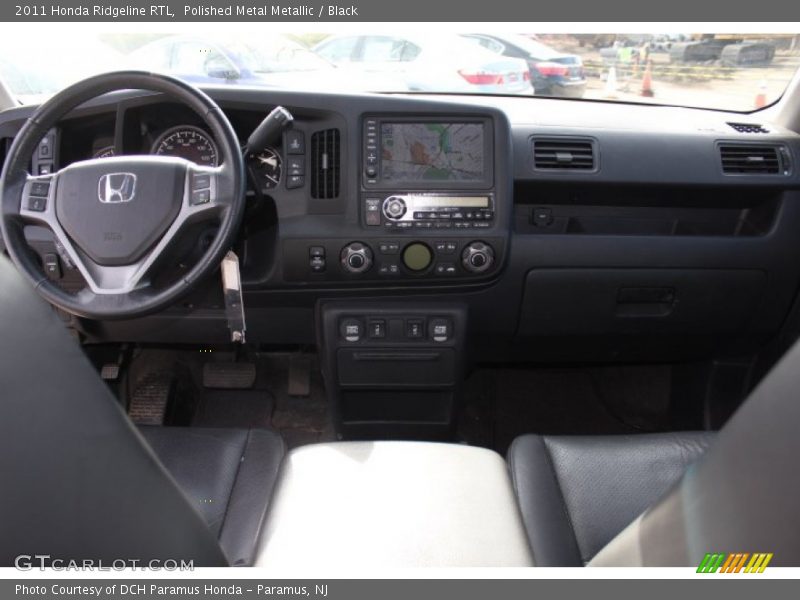 Polished Metal Metallic / Black 2011 Honda Ridgeline RTL