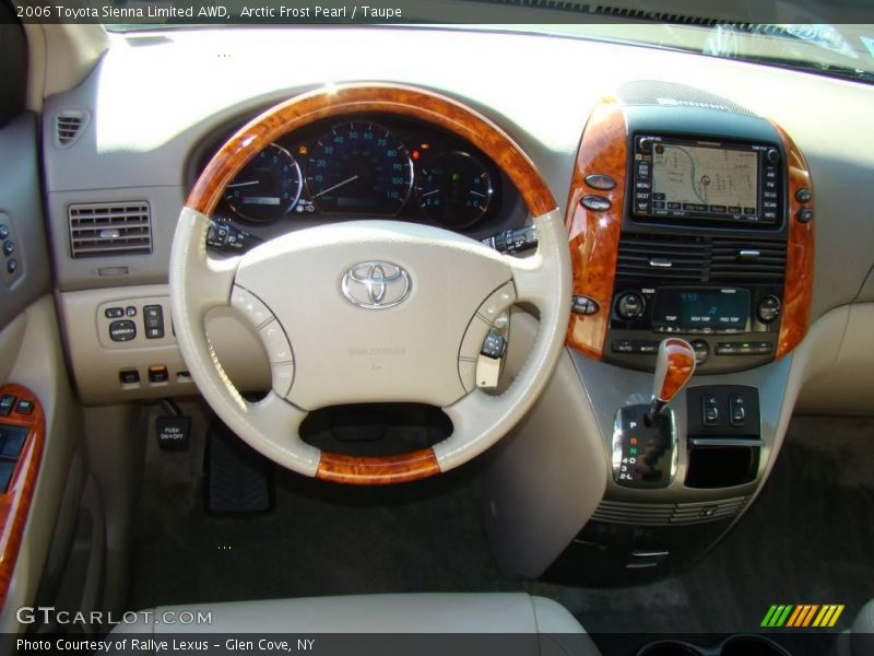 Arctic Frost Pearl / Taupe 2006 Toyota Sienna Limited AWD