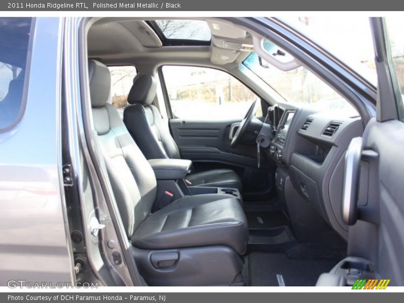 Polished Metal Metallic / Black 2011 Honda Ridgeline RTL