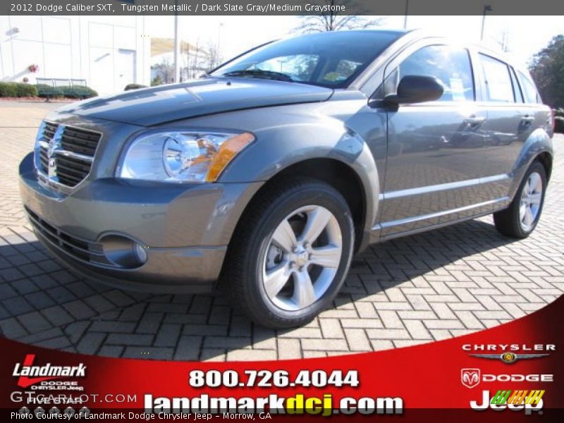Tungsten Metallic / Dark Slate Gray/Medium Graystone 2012 Dodge Caliber SXT