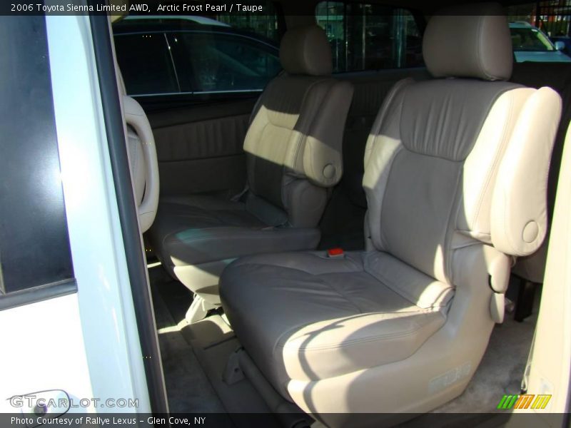 Arctic Frost Pearl / Taupe 2006 Toyota Sienna Limited AWD