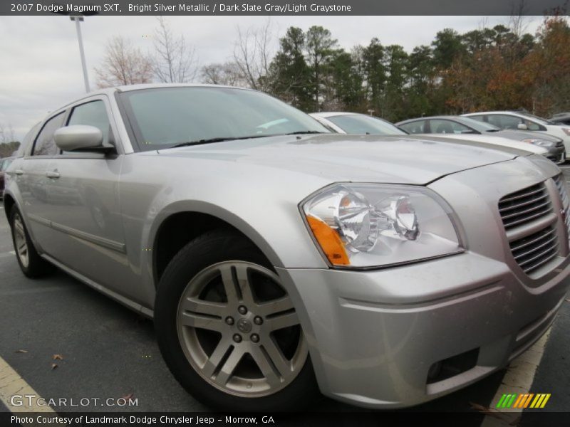 Bright Silver Metallic / Dark Slate Gray/Light Graystone 2007 Dodge Magnum SXT