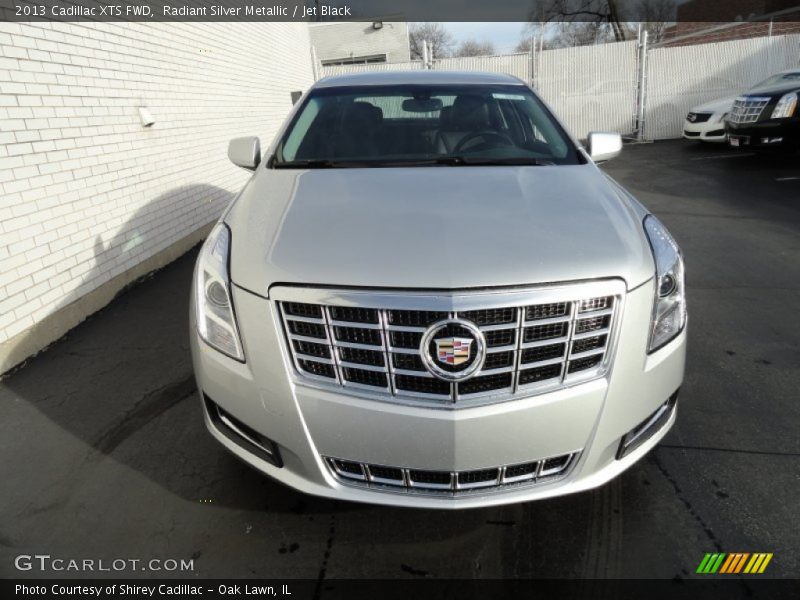 Radiant Silver Metallic / Jet Black 2013 Cadillac XTS FWD