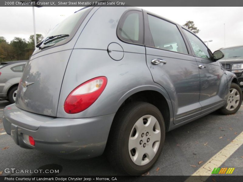 Silver Steel Metallic / Pastel Slate Gray 2008 Chrysler PT Cruiser LX