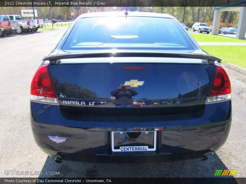 Imperial Blue Metallic / Gray 2012 Chevrolet Impala LT