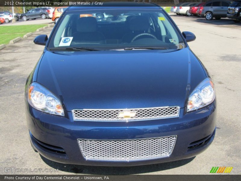 Imperial Blue Metallic / Gray 2012 Chevrolet Impala LT