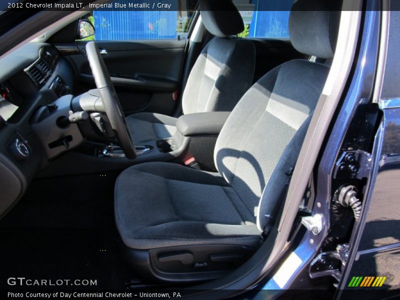 Imperial Blue Metallic / Gray 2012 Chevrolet Impala LT