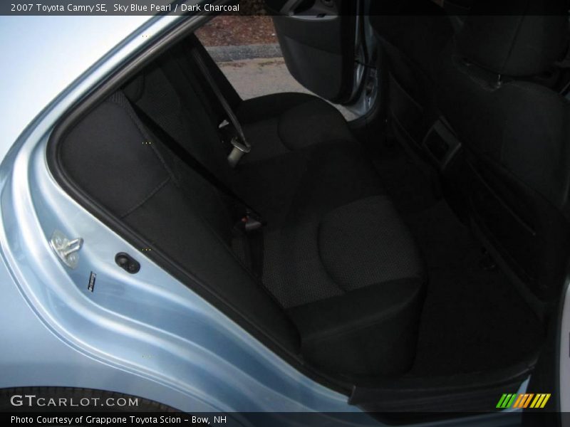 Sky Blue Pearl / Dark Charcoal 2007 Toyota Camry SE