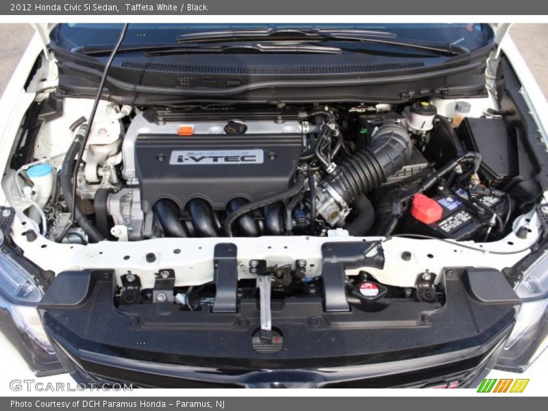 Taffeta White / Black 2012 Honda Civic Si Sedan