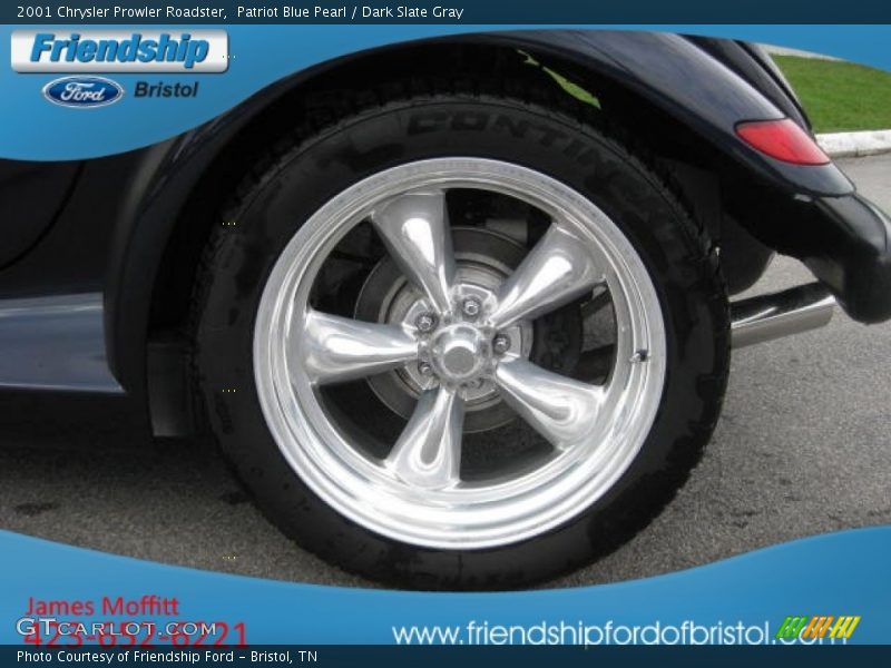Patriot Blue Pearl / Dark Slate Gray 2001 Chrysler Prowler Roadster