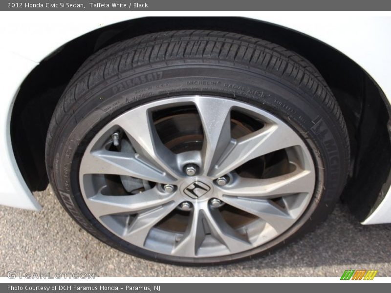 Taffeta White / Black 2012 Honda Civic Si Sedan