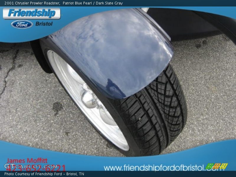 Patriot Blue Pearl / Dark Slate Gray 2001 Chrysler Prowler Roadster