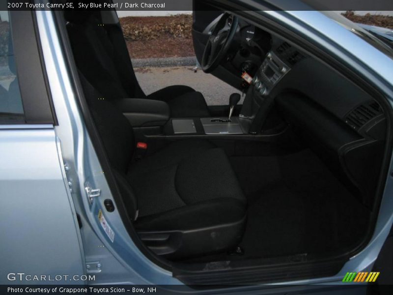 Sky Blue Pearl / Dark Charcoal 2007 Toyota Camry SE