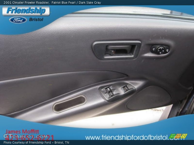 Patriot Blue Pearl / Dark Slate Gray 2001 Chrysler Prowler Roadster