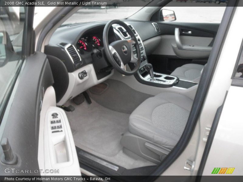 Gold Mist Metallic / Light Titanium 2008 GMC Acadia SLE