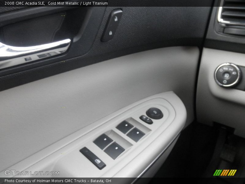 Gold Mist Metallic / Light Titanium 2008 GMC Acadia SLE