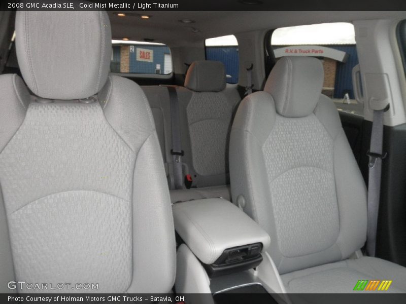 Gold Mist Metallic / Light Titanium 2008 GMC Acadia SLE
