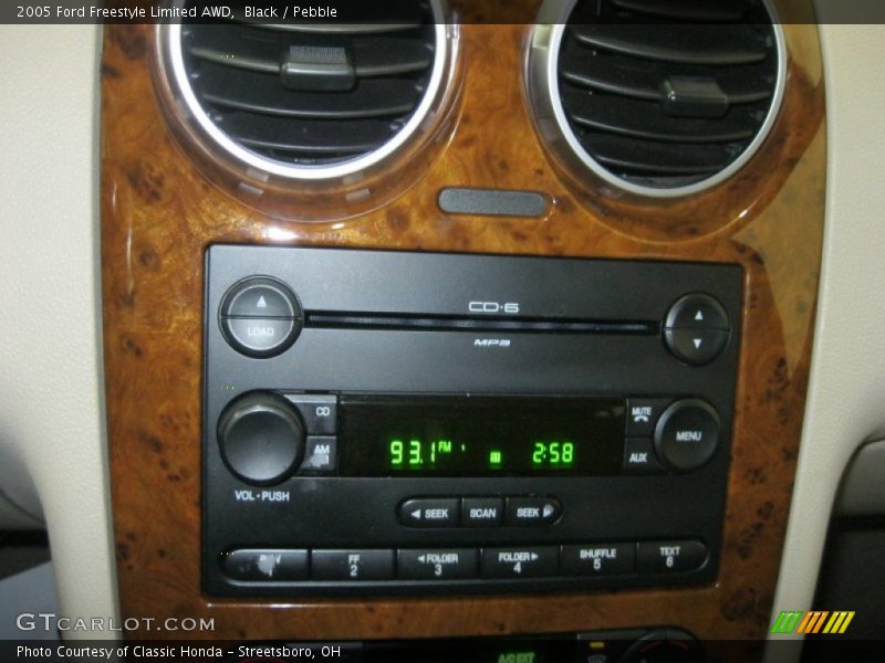 Black / Pebble 2005 Ford Freestyle Limited AWD
