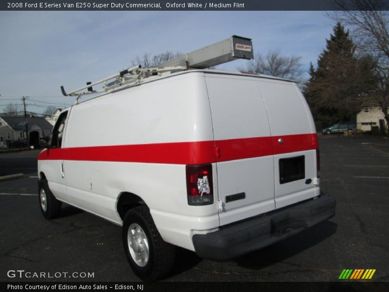 Oxford White / Medium Flint 2008 Ford E Series Van E250 Super Duty Commericial