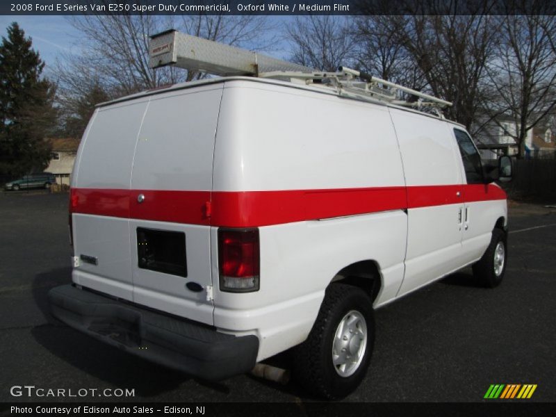 Oxford White / Medium Flint 2008 Ford E Series Van E250 Super Duty Commericial