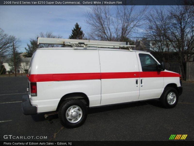 Oxford White / Medium Flint 2008 Ford E Series Van E250 Super Duty Commericial