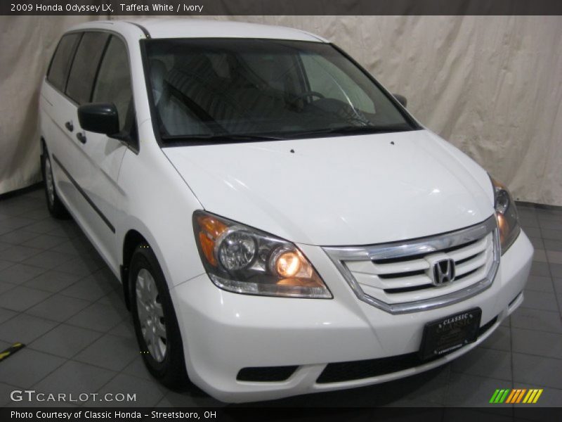 Taffeta White / Ivory 2009 Honda Odyssey LX