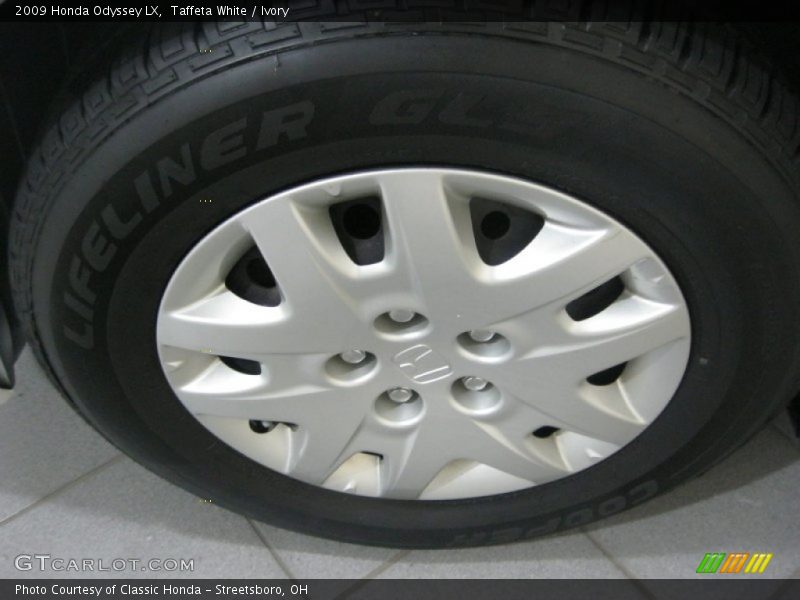 Taffeta White / Ivory 2009 Honda Odyssey LX