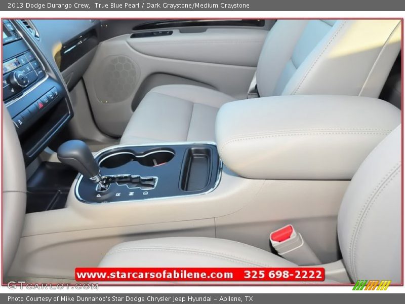 True Blue Pearl / Dark Graystone/Medium Graystone 2013 Dodge Durango Crew