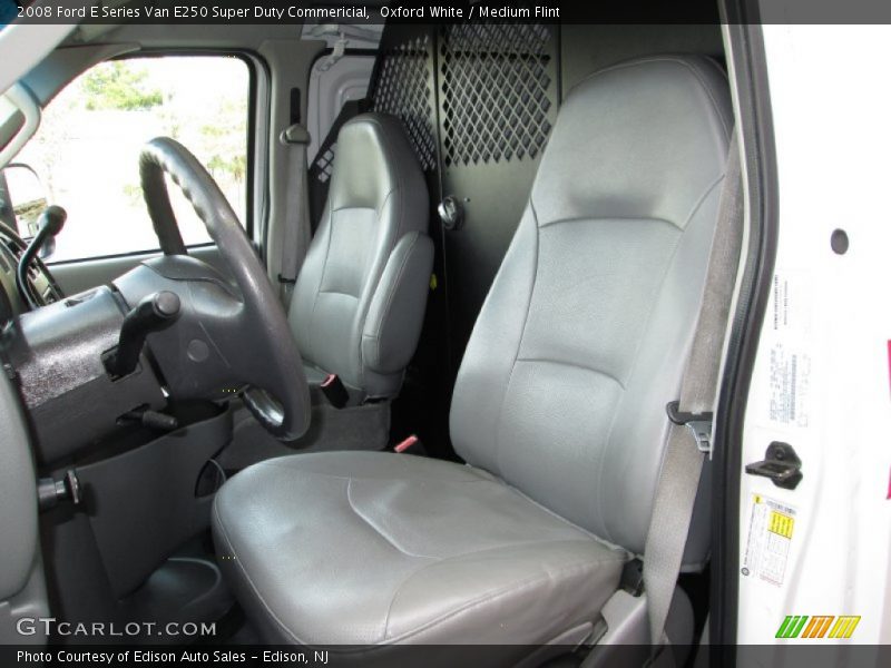 Oxford White / Medium Flint 2008 Ford E Series Van E250 Super Duty Commericial