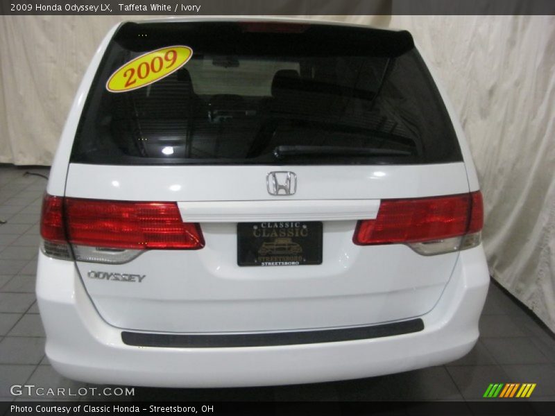 Taffeta White / Ivory 2009 Honda Odyssey LX