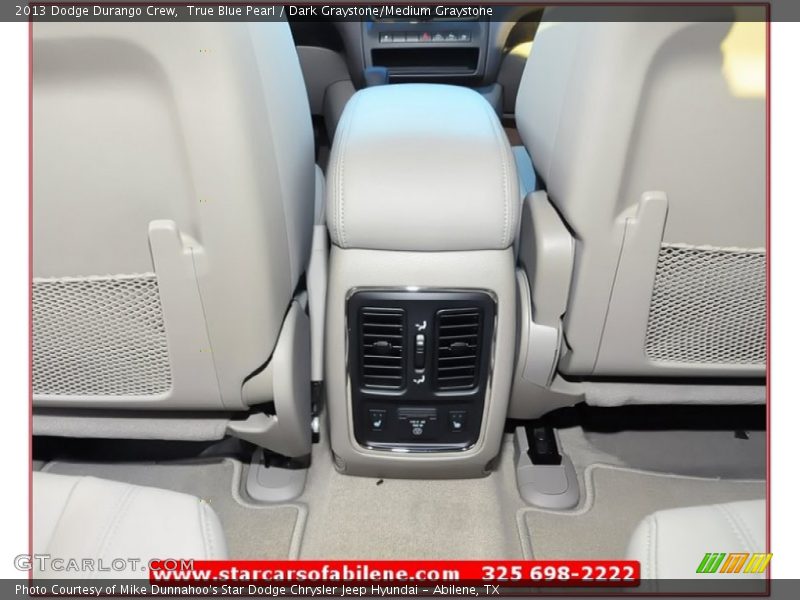 True Blue Pearl / Dark Graystone/Medium Graystone 2013 Dodge Durango Crew