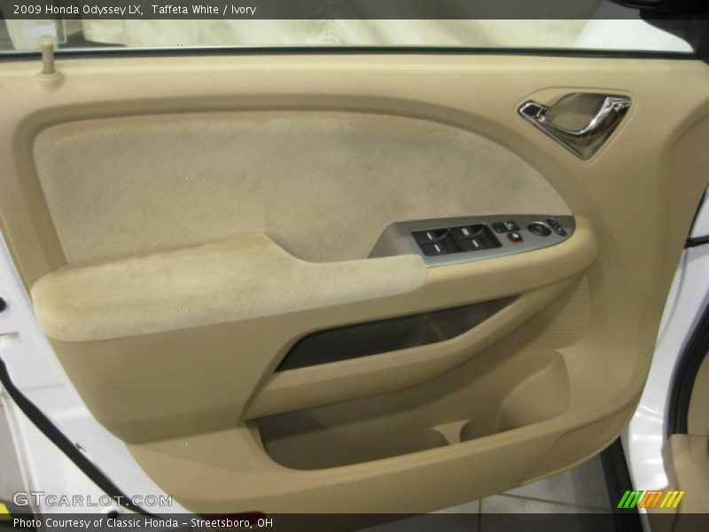 Taffeta White / Ivory 2009 Honda Odyssey LX