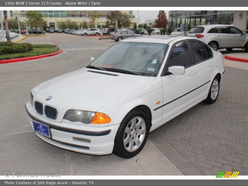 Alpine White / Sand 1999 BMW 3 Series 323i Sedan