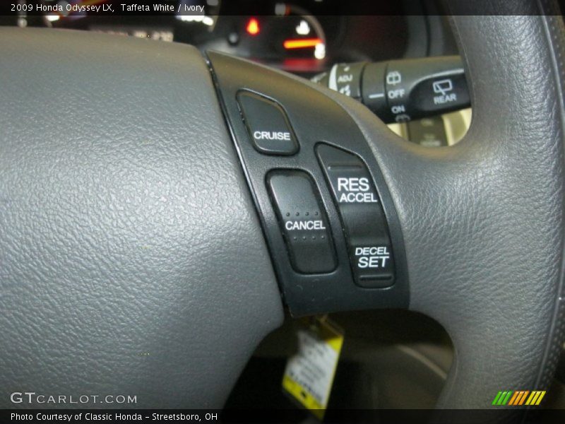 Taffeta White / Ivory 2009 Honda Odyssey LX