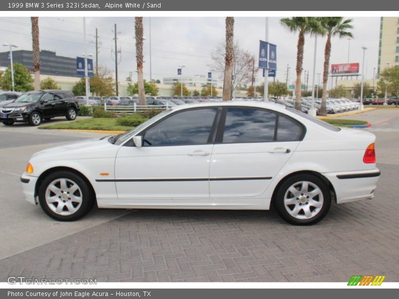 Alpine White / Sand 1999 BMW 3 Series 323i Sedan