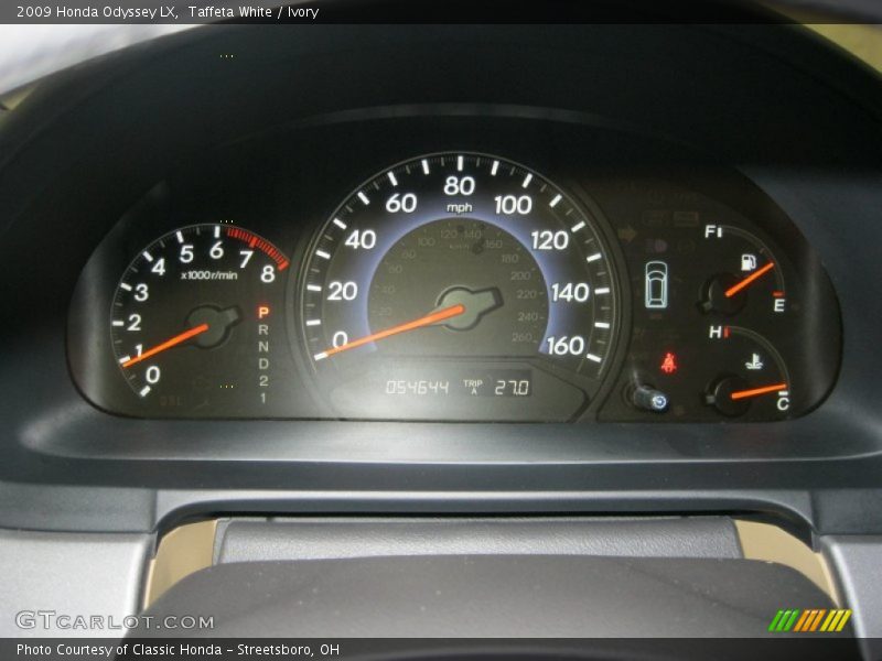 Taffeta White / Ivory 2009 Honda Odyssey LX