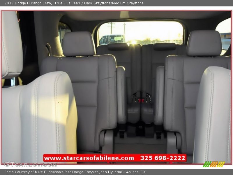 True Blue Pearl / Dark Graystone/Medium Graystone 2013 Dodge Durango Crew