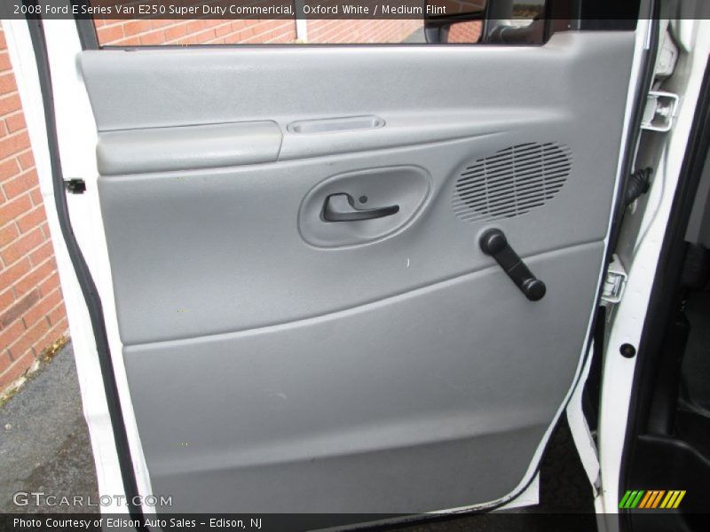 Oxford White / Medium Flint 2008 Ford E Series Van E250 Super Duty Commericial