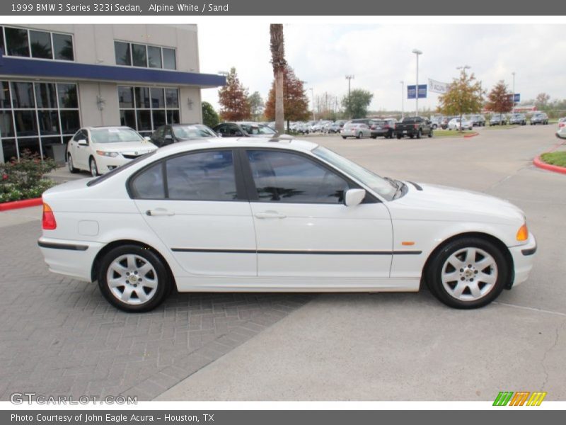 Alpine White / Sand 1999 BMW 3 Series 323i Sedan
