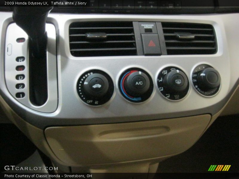 Taffeta White / Ivory 2009 Honda Odyssey LX