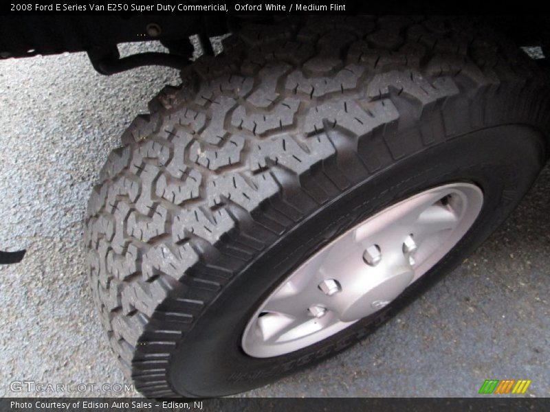 Oxford White / Medium Flint 2008 Ford E Series Van E250 Super Duty Commericial