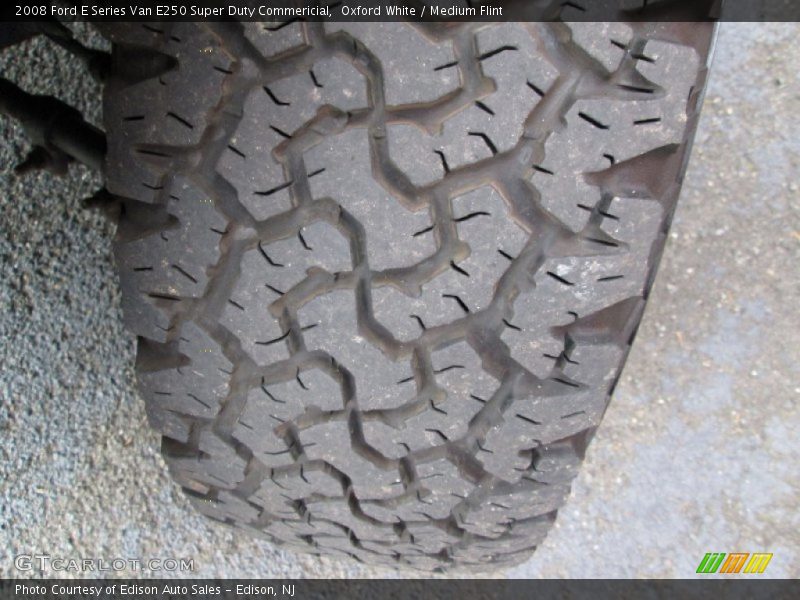 Oxford White / Medium Flint 2008 Ford E Series Van E250 Super Duty Commericial